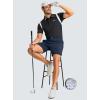 imageG Gradual Mens Casual Shorts 5quot Lightweight Golf Shorts for Men Stretch with 3 Pockets Quick Dry Breathable Work Shorts Navy