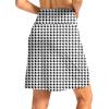 imageG Gradual 19 Skorts for Woman Knee Length Golf Skirt Long Athletic Tennis Skorts for Women Dressy Casual with Shorts PocketsHoundstooth