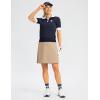 imageG Gradual 19 Skorts for Woman Knee Length Golf Skirt Long Athletic Tennis Skorts for Women Dressy Casual with Shorts PocketsLight Khaki