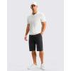 imageG Gradual Mens Golf Shorts 12 Long with 4 Pockets Lightweight Casual Knee Length Short Quick Dry Hiking Work Travel ShortsBlack