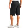 imageG Gradual Mens Golf Shorts 12 Long with 4 Pockets Lightweight Casual Knee Length Short Quick Dry Hiking Work Travel ShortsBlack