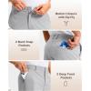 imageG Gradual Mens Golf Shorts 12 Long with 4 Pockets Lightweight Casual Knee Length Short Quick Dry Hiking Work Travel ShortsBright Gray