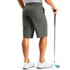 imageG Gradual Mens Golf Shorts 12 Long with 4 Pockets Lightweight Casual Knee Length Short Quick Dry Hiking Work Travel ShortsGrey Sage