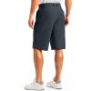 imageG Gradual Mens Golf Shorts 12 Long with 4 Pockets Lightweight Casual Knee Length Short Quick Dry Hiking Work Travel ShortsIron Grey