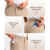 imageG Gradual Mens Golf Shorts 12 Long with 4 Pockets Lightweight Casual Knee Length Short Quick Dry Hiking Work Travel ShortsKhaki