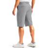imageG Gradual Mens Golf Shorts 12 Long with 4 Pockets Lightweight Casual Knee Length Short Quick Dry Hiking Work Travel ShortsLight Grey