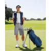 imageG Gradual Mens Golf Shorts 12 Long with 4 Pockets Lightweight Casual Knee Length Short Quick Dry Hiking Work Travel ShortsLight Grey