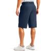 imageG Gradual Mens Golf Shorts 12 Long with 4 Pockets Lightweight Casual Knee Length Short Quick Dry Hiking Work Travel ShortsNavy Blue