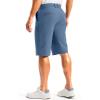 imageG Gradual Mens Golf Shorts 12 Long with 4 Pockets Lightweight Casual Knee Length Short Quick Dry Hiking Work Travel ShortsSlate Blue