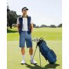 imageG Gradual Mens Golf Shorts 12 Long with 4 Pockets Lightweight Casual Knee Length Short Quick Dry Hiking Work Travel ShortsSlate Blue