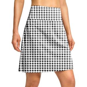 imageG Gradual 19 Skorts for Woman Knee Length Golf Skirt Long Athletic Tennis Skorts for Women Dressy Casual with Shorts PocketsHoundstooth