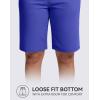 imageG GRADUAL Bermuda Shorts for Women with Pockets 10 Knee Length Womens High Waisted Long Shorts for Walking Athletic WorkoutRoyal Blue