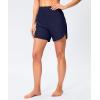 imageG GRADUAL Womens 5 Swim Board Shorts High Waisted Quick Dry Swimming Bathing Suit Bottoms for Women with Liner PocketsDark Blue
