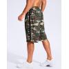 imageG Gradual Mens 11 Long Basketball Shorts with Zipper Pockets Drawstring Mesh Lightweight Gym Athletic Shorts for MenGreen Camo