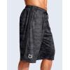 imageG Gradual Mens 11 Long Basketball Shorts with Zipper Pockets Drawstring Mesh Lightweight Gym Athletic Shorts for MenGrey Camo