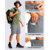 imageG Gradual Mens Casual Shorts 9 Lightweight Hiking GolfCloudy Grey