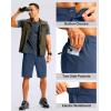 imageG Gradual Mens Casual Shorts 9 Lightweight Hiking GolfHaze Blue