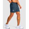 imageG Gradual Mens Running Athletic Shorts with Zipper Pocket 5 7 Lightweight Quick Dry Gym Workout Shorts for Tennis ActiveDusty Blue
