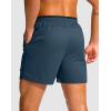 imageG Gradual Mens Running Athletic Shorts with Zipper Pocket 5 7 Lightweight Quick Dry Gym Workout Shorts for Tennis ActiveDusty Blue