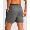 imageG Gradual Mens Running Athletic Shorts with Zipper Pocket 5 7 Lightweight Quick Dry Gym Workout Shorts for Tennis ActiveGrey