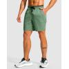imageG Gradual Mens Running Athletic Shorts with Zipper Pocket 5 7 Lightweight Quick Dry Gym Workout Shorts for Tennis ActiveJasmine Green