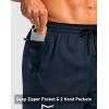 imageG Gradual Mens Running Athletic Shorts with Zipper Pocket 5 7 Lightweight Quick Dry Gym Workout Shorts for Tennis ActiveNavy
