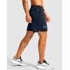 imageG Gradual Mens Running Athletic Shorts with Zipper Pocket 5 7 Lightweight Quick Dry Gym Workout Shorts for Tennis ActiveNavy