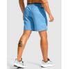 imageG Gradual Mens Running Athletic Shorts with Zipper Pocket 5 7 Lightweight Quick Dry Gym Workout Shorts for Tennis ActiveSky Blue