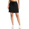 imageG Gradual Womens 18 Golf Skorts Skirts with 3 Pockets High Waisted Athletic Skorts for Women Stretchy Tennis SkirtsBlack