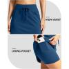 imageG Gradual Womens 18 Golf Skorts Skirts with 3 Pockets High Waisted Athletic Skorts for Women Stretchy Tennis SkirtsBlue