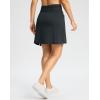 imageG Gradual Womens 18 Golf Skorts Skirts with 3 Pockets High Waisted Athletic Skorts for Women Stretchy Tennis SkirtsDark Grey