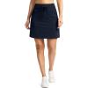 imageG Gradual Womens 18 Golf Skorts Skirts with 3 Pockets High Waisted Athletic Skorts for Women Stretchy Tennis SkirtsNavy