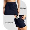imageG Gradual Womens 18 Golf Skorts Skirts with 3 Pockets High Waisted Athletic Skorts for Women Stretchy Tennis SkirtsNavy