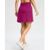 imageG Gradual Womens 18 Golf Skorts Skirts with 3 Pockets High Waisted Athletic Skorts for Women Stretchy Tennis SkirtsRose Red