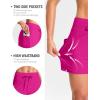 imageG Gradual Womens 4 High Waisted Swim Board Shorts with Pockets Quick Dry Swimming Swimsuit Bathing Suit Bottoms for WomenHot Pink