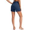 imageG Gradual Womens 5 High Waisted Swim Board Shorts with Phone Pockets UPF 50 Quick Dry Beach Shorts for Women with LinerBlue