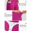 imageG Gradual Womens 5 High Waisted Swim Board Shorts with Phone Pockets UPF 50 Quick Dry Beach Shorts for Women with LinerRose