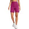imageG Gradual Womens 79 Bermuda Long Shorts with Pockets High Waisted Athletic Knee Length Shorts for Women WalkingRose