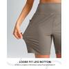 imageG Gradual Womens 79 Bermuda Long Shorts with Pockets High Waisted Athletic Knee Length Shorts for Women WalkingTaupe