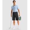imageG GRADUAL Mens Shorts 11 Lightweight Casual Golf Shorts for Men Hiking Work Outdoor Stretch QuickDry with 3 Zipper PocketsBlack