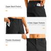 imageG GRADUAL Mens Shorts 11 Lightweight Casual Golf Shorts for Men Hiking Work Outdoor Stretch QuickDry with 3 Zipper PocketsBlack