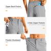 imageG GRADUAL Mens Shorts 11 Lightweight Casual Golf Shorts for Men Hiking Work Outdoor Stretch QuickDry with 3 Zipper PocketsLight Grey