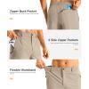 imageG GRADUAL Mens Shorts 11 Lightweight Casual Golf Shorts for Men Hiking Work Outdoor Stretch QuickDry with 3 Zipper PocketsLight Khaki