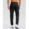 imageG Gradual 303234 Inseam Tall Mens Sweatpants with Zipper Pockets Stretch Golf Workout Pants for Men Casual AthleticBlack