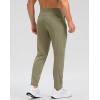 imageG Gradual 303234 Inseam Tall Mens Sweatpants with Zipper Pockets Stretch Golf Workout Pants for Men Casual AthleticBronze Green