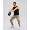 imageG Gradual 303234 Inseam Tall Mens Sweatpants with Zipper Pockets Stretch Golf Workout Pants for Men Casual AthleticCliff Ash