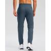 imageG Gradual 303234 Inseam Tall Mens Sweatpants with Zipper Pockets Stretch Golf Workout Pants for Men Casual AthleticDusty Blue