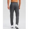 imageG Gradual 303234 Inseam Tall Mens Sweatpants with Zipper Pockets Stretch Golf Workout Pants for Men Casual AthleticInk Grey