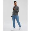 imageG Gradual 303234 Inseam Tall Mens Sweatpants with Zipper Pockets Stretch Golf Workout Pants for Men Casual AthleticSlate Blue