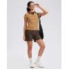 imageG Gradual 5 Womens Golf Shorts Stretchy Lightweight Outdoor Hiking Shorts with Pockets Shorts for Women Casual SummerCaramel